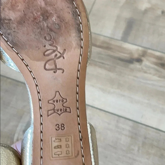 Alice and Olivia Hilary D'orsay Glitter Flats 38 (7.5 US) - Picture 5 of 7